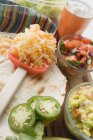 Ingrédients pour plats mexicains — Photo de stock