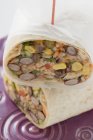 Burritos aus Bohnen und Reis — Stockfoto
