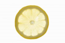 Tranche fraîche de citron — Photo de stock