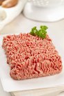 Minced pork and beef — Stock Photo