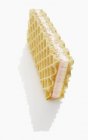 Marshmallow Wafer auf Weiß — Stockfoto