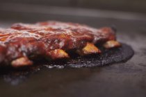 Côtes de porc barbecue — Photo de stock