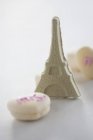 Torre Eiffel feita de açúcar — Fotografia de Stock