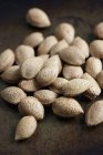 Heap of fresh almonds — Stock Photo