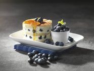 Pfannkuchenkuchen mit Quark — Stockfoto