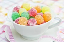 Барвисті цукерки желейні — стокове фото