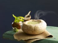 Crème de soupe aux champignons — Photo de stock