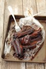 Roasted pork ribs — Stock Photo