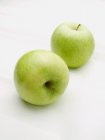 Manzanas verdes Granny Smith - foto de stock