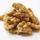 Pile of peanut brittle — Stock Photo