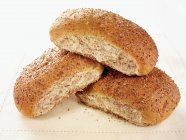 Oval bread rolls — Stock Photo