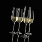 Sparkling champagne glasses — Stock Photo