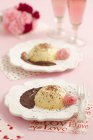 Mini cheesecakes mascarpone — Fotografia de Stock