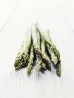 Espargos verdes maduros — Fotografia de Stock