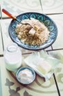 Couscous e latticini — Foto stock