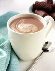 Taza de chocolate caliente - foto de stock