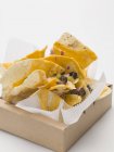 Tortilla Chips con formaggio — Foto stock