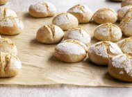 Organic bread rolls — Stock Photo