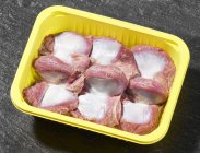 Raw Turkey stomachs — Stock Photo