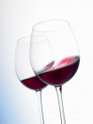 Verres de vin rouge — Photo de stock