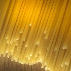 Pasta de espagueti cruda - foto de stock