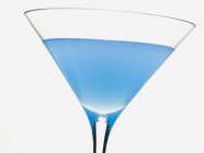 Cocktail with Blue Curaao — Stock Photo