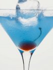 Blauer Curaao-Cocktail — Stockfoto