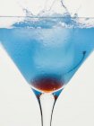 Голубой коктейль Curaao — стоковое фото