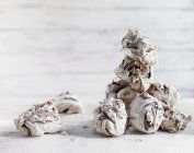 Meringhe dolci marmorizzate — Foto stock