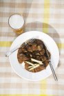Peppery beef stew — Stock Photo