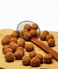Fried meat balls — Stock Photo