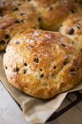 Pan de pasas alemán - foto de stock