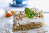 Ekmek layered desserts — Stock Photo