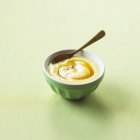 Vanilla cream with caramel — Stock Photo