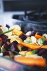 Vegetable bake with carrots — Stock Photo