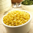 Bowl of pickled sweetcorn — Stock Photo