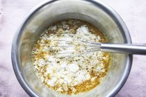 Ингредиенты для теста макарон — стоковое фото