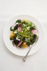 Beetroot and golden beet salad — Stock Photo