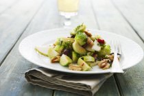 Brussels sprout salad — Stock Photo