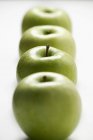 Ripe green apples — Stock Photo