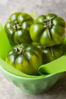 Tomates verdes sicilianos — Fotografia de Stock