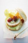 Туреччина бутерброд з roulade — стокове фото