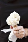 Vanilla Ice cream cone — Stock Photo