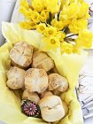 Bread rolls for Easter — Stock Photo