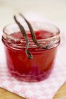 Grape jelly in cup — Stock Photo