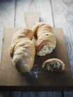 Оливкова chiabatta хлібів — стокове фото