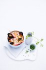 Fish stew with prawns — Stock Photo