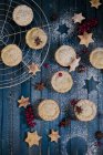 Mini Christmas pies — Stock Photo