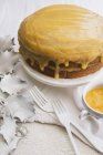 Poppyseed et gâteau au citron — Photo de stock