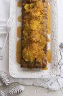 Gâteau à l'orange et graines de pavot — Photo de stock